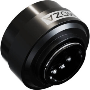 MOZA 70mm Quick Release Adapter, Aviation-Grade Aluminum, Racing Standard Compatibility, Universal D1 Spec for Third-Party Wheels | RS07